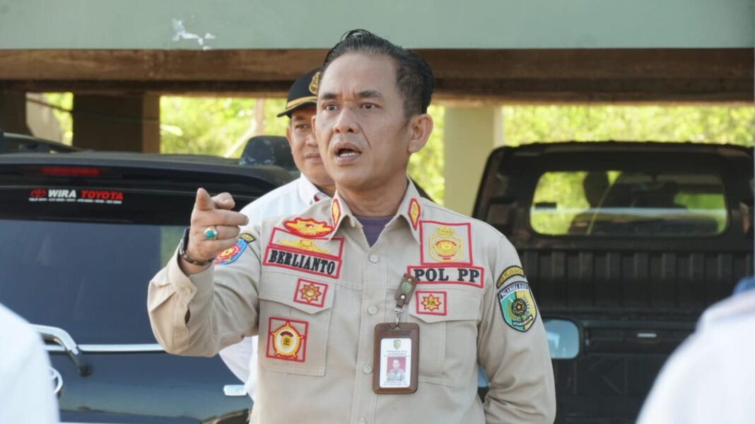 Berantas Narkoba di Puntun, Satpol PP Turunkan Personel ke Posko GDAN-EnterKal