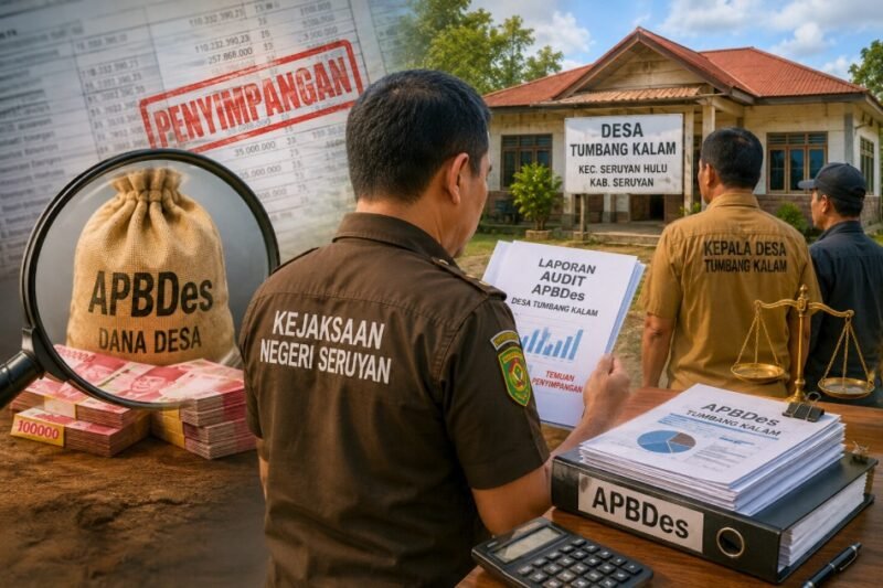 Kejari Seruyan Ungkap Dugaan Penyimpangan APBDes Tumbang Kalam-EnterKal