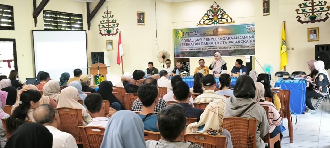 Pemko Palangka Raya Sosialisasikan Jaminan Kesehatan Daerah di Jekan Raya-EnterKal