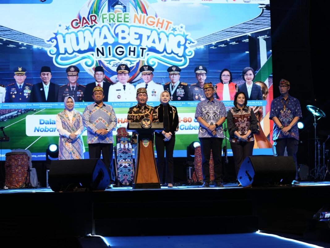 Agustiar Ajak Masyarakat Perkuat Sinergi Berantas Narkoba di Huma Betang Night-EnterKal