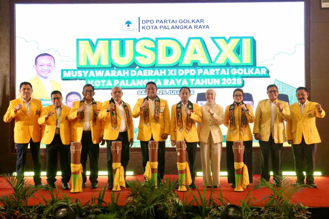 Musda XI Golkar Palangka Raya Dibuka, Edy Pratowo Dorong Lahirnya Kepemimpinan Visioner-ENTERKAL