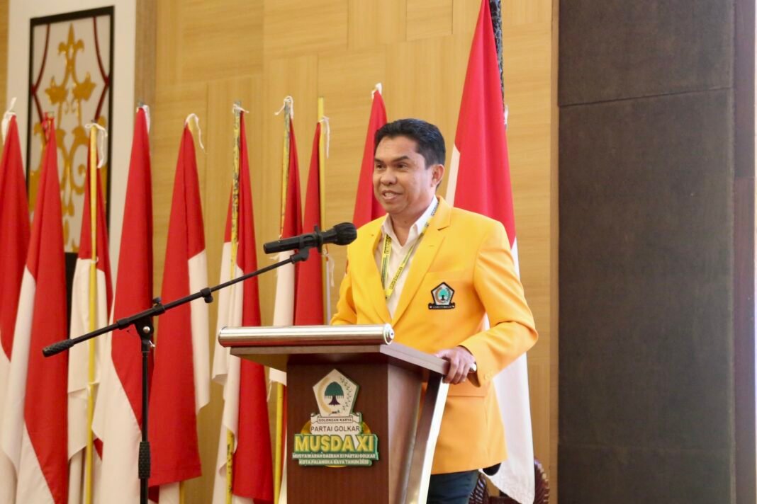 Sudarto Pimpin Golkar Palangka Raya, Musda XI Tegaskan Arah Baru Organisasi-EnterKal