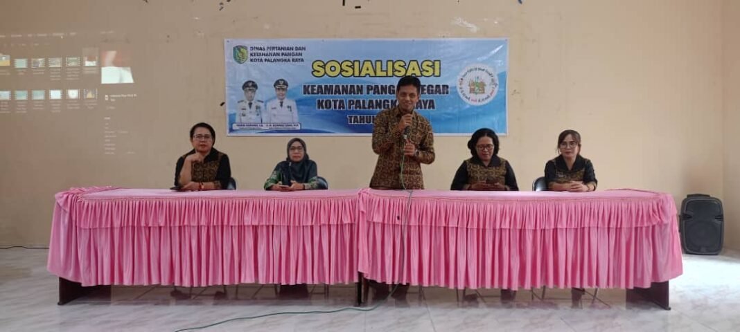 Distanketpang Kota Palangka Raya Sosialisasikan Keamanan Pangan Segar kepada Masyarakat-EnterKal