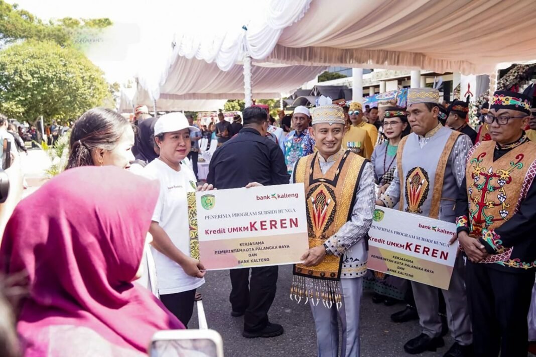 Fairid Naparin Serahkan Subsidi Bunga Kredit UMKM KEREN, Target 250 Pelaku Usaha pada 2026-EnterKal
