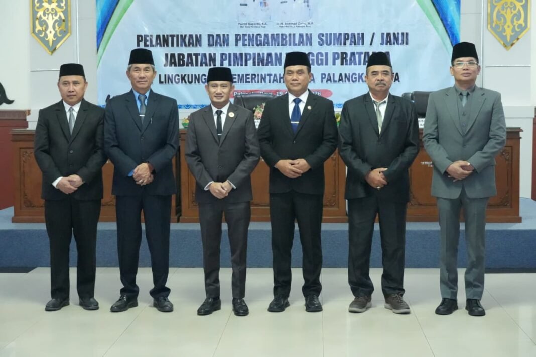 Fairid Rotasi Pejabat Pemko Palangka Raya, Dorong Kinerja Pelayanan Publik-EnterKal