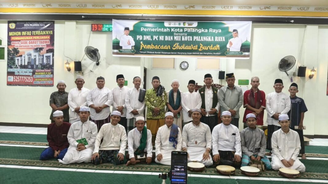Sholawat Burdah Digelar di Lima Kecamatan Palangka Raya, Doakan Karhutla Mereda