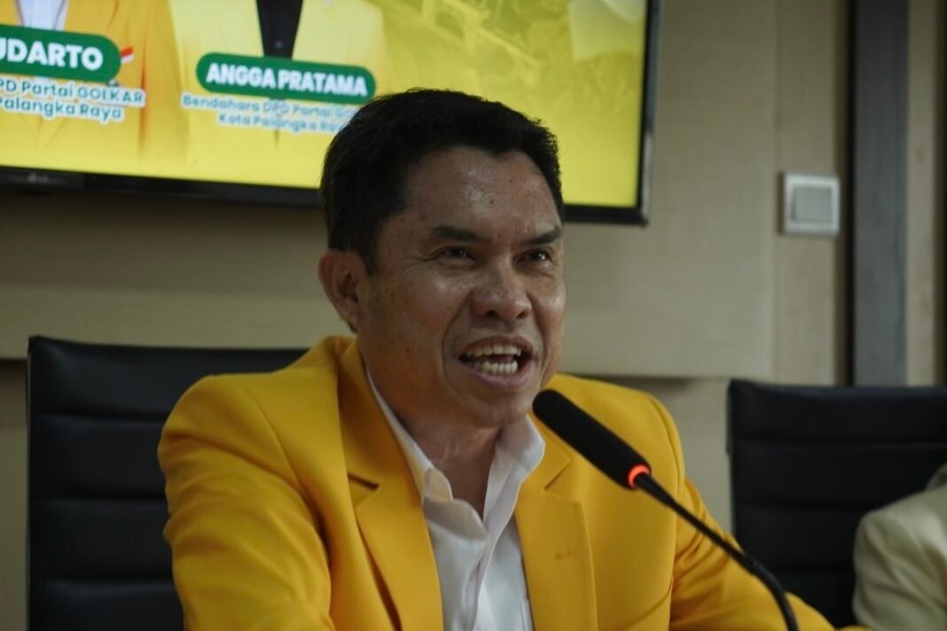 HUT Ke-62, Sudarto Ajak Kader Golkar Palangka Raya Jaga Soliditas Partai